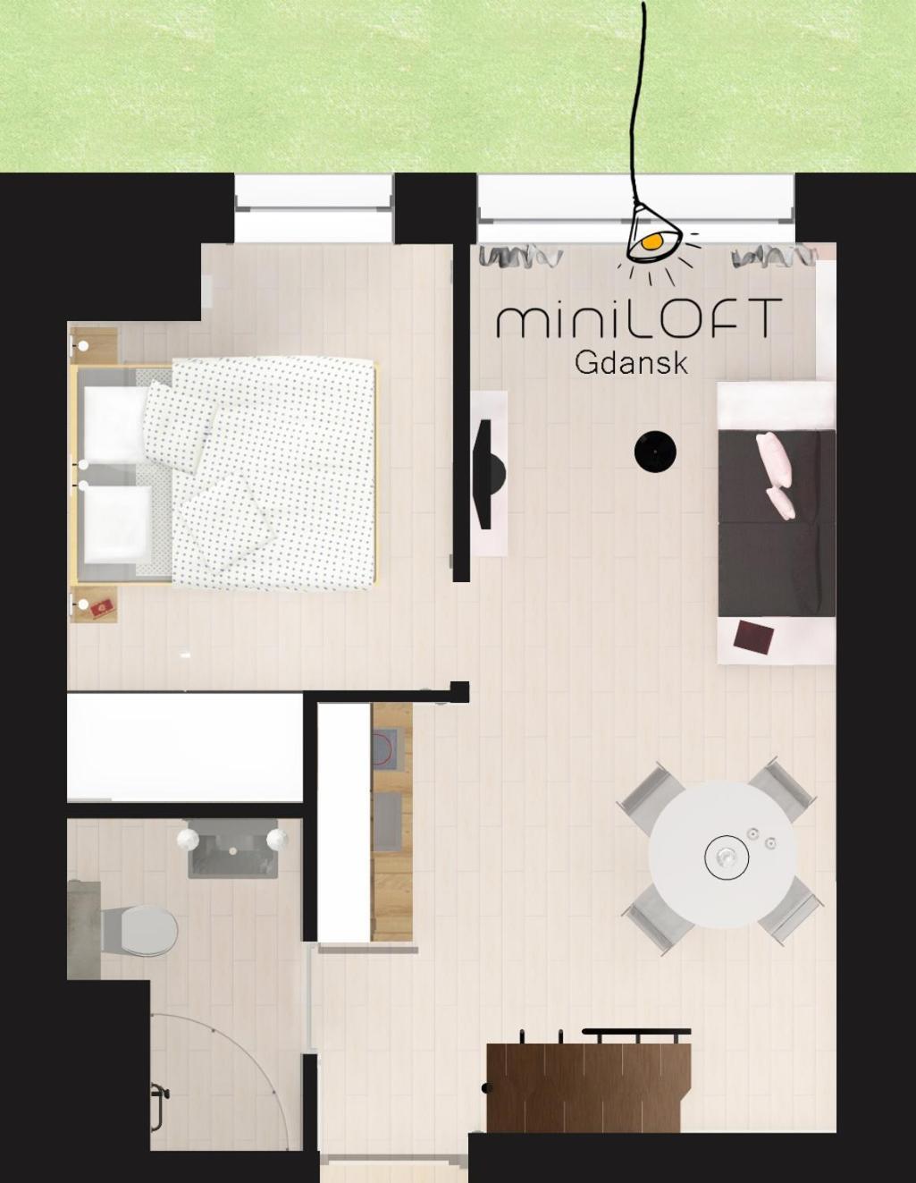 Citystay Miniloft Gdańsk Kamer foto